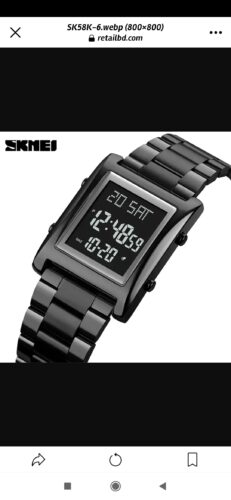 SK58K SKMEI 1812 Digital Waterproof Watch for Men photo review